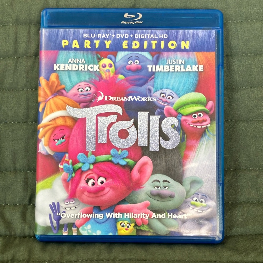 DreamWorks Trolls Party Edition DVD & Blu-ray